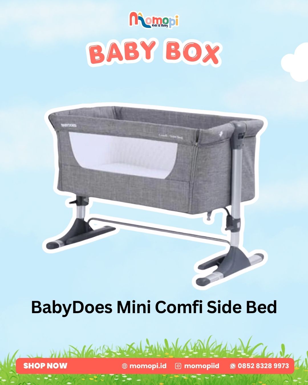 BabyDoes Mini Comfi Side Bed Box