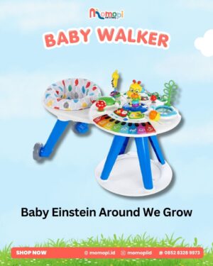 Baby Einstein Around We Go Grow 4in1 Discovery Center Activity Walker