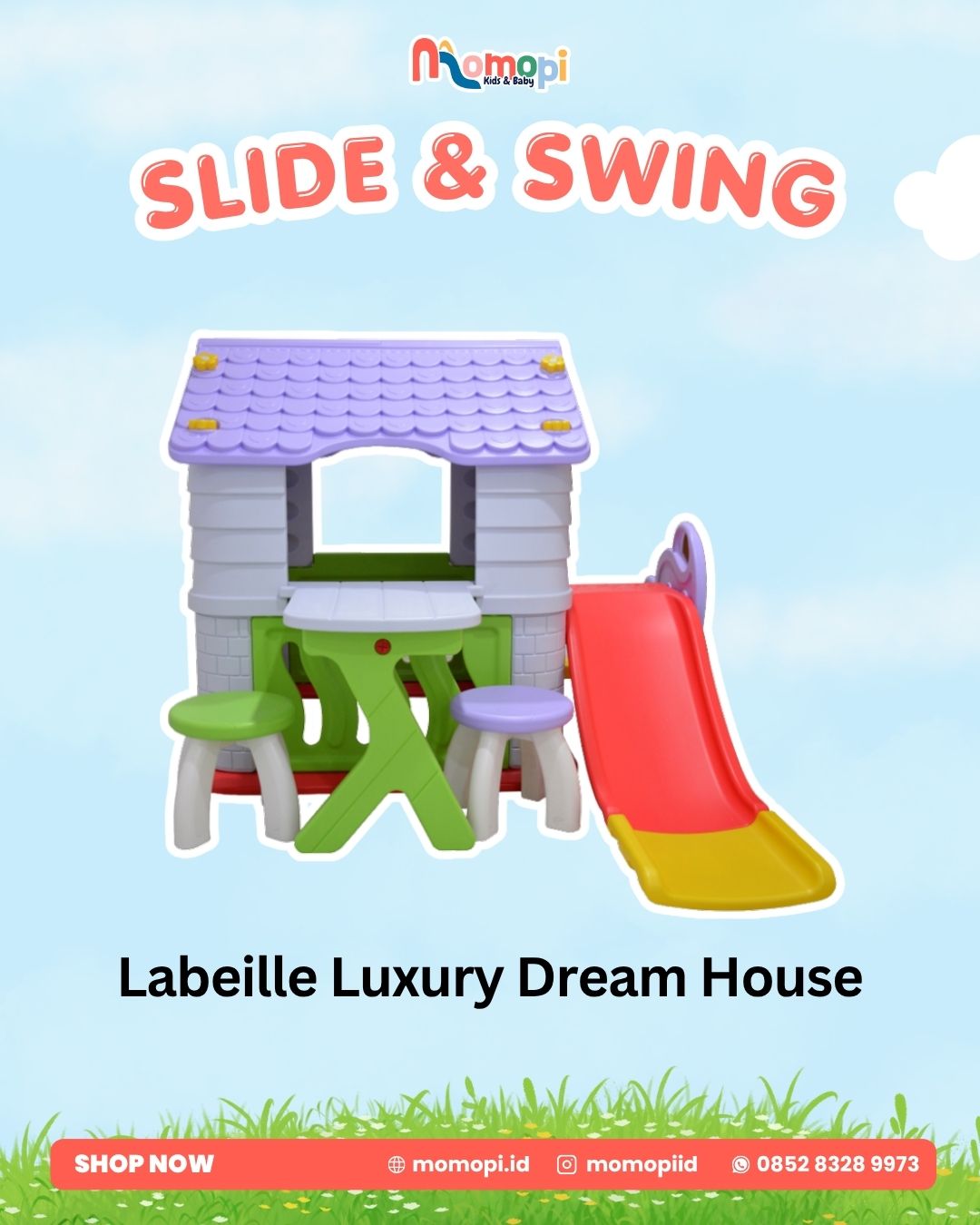 Labeille Luxury Dream House With Slides