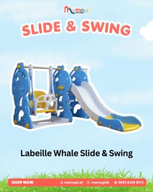 Labeille KC 533 3in1 Luxury Whale Slide Swing Basketball