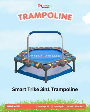 Smart Trike Folding Activity Center 3in1 Trampoline