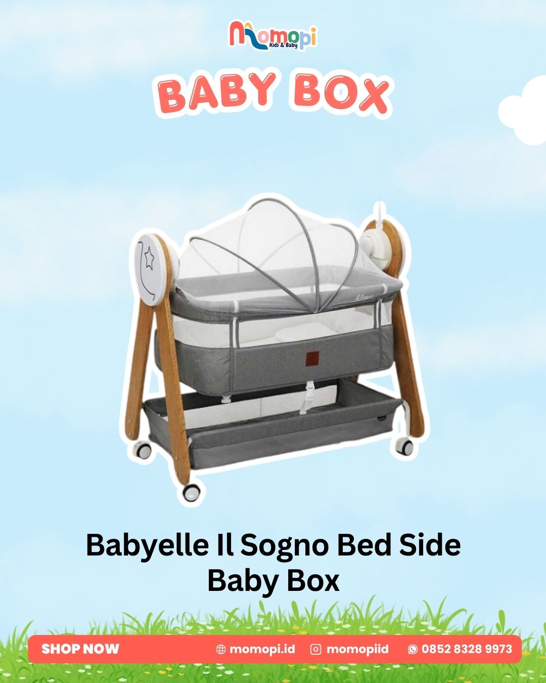 Babyelle Il Sogno Bed Side Baby Box
