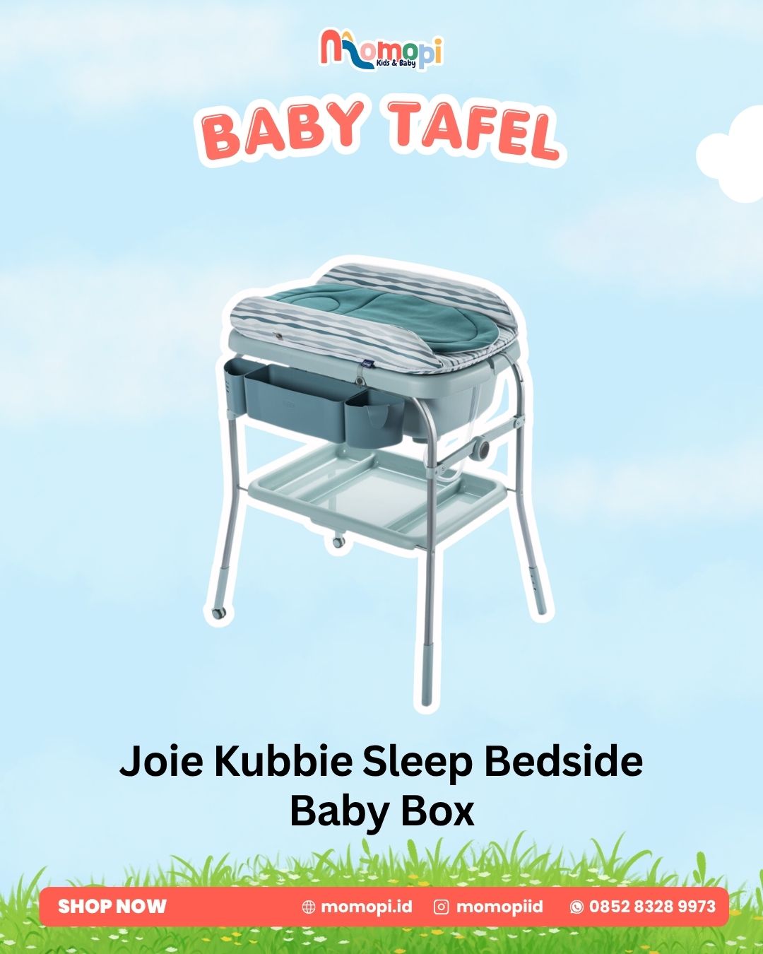 Joie Kubbie Sleep Bedside Baby Box 2