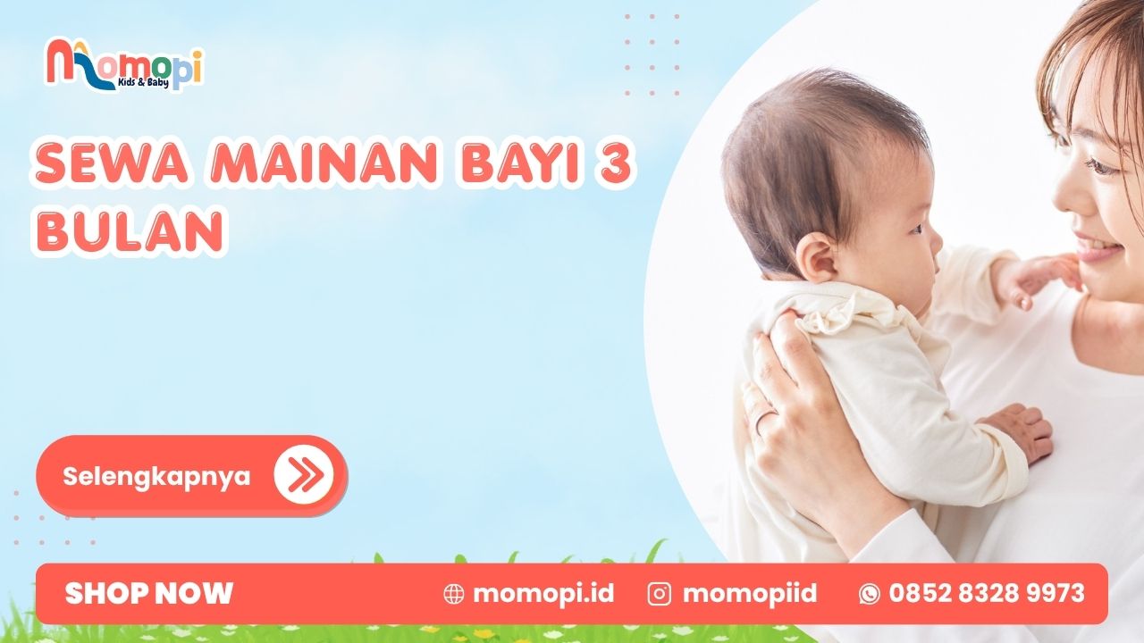 Read more about the article Sewa Mainan Bayi 3 Bulan Sesuai Tahap Perkembangan Anak