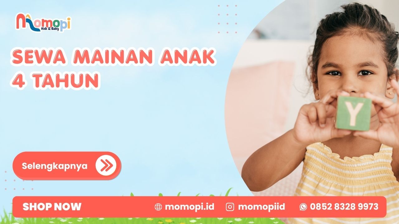 Sewa Mainan Anak 4 Tahun Sesuai Tahap Perkembangan Anak